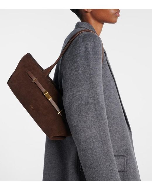 Sac New York En Daim DeMellier London en coloris Brown