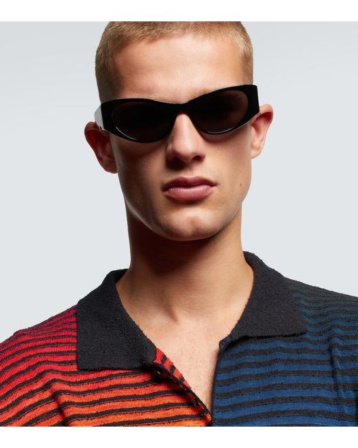 Loewe Brown Paula's Ibiza Signature Cat-Eye Sunglasses for men