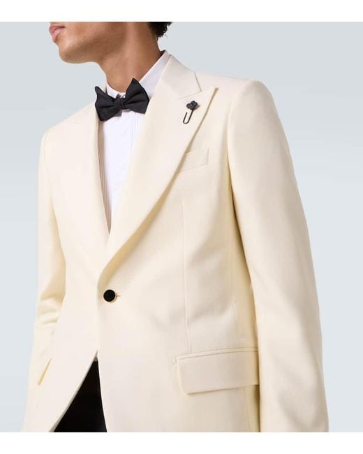 Lardini Blazer Aus Schurwolle in Natural für Herren