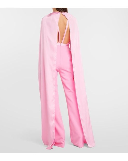 Mono Bianca Con Capa Safiyaa de color Pink