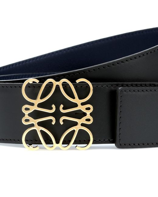 loewe reversible leather belt