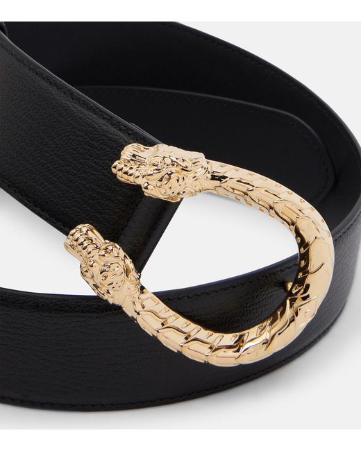 Gucci Black Dionysus Leather Belt