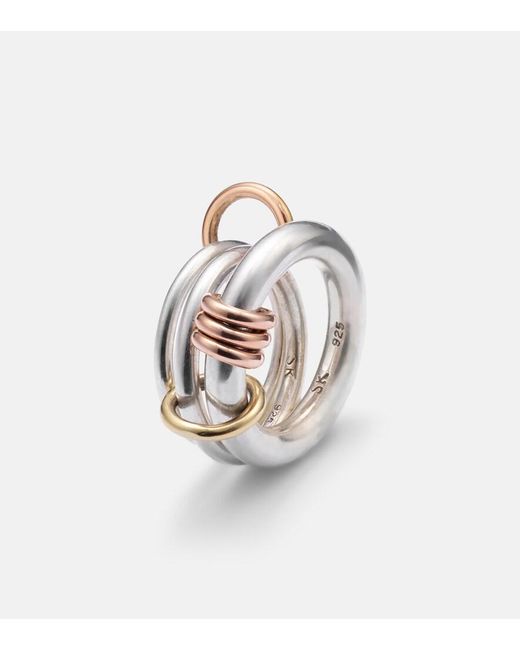 Spinelli Kilcollin White Orion Sterling And 18Kt Linked Rings