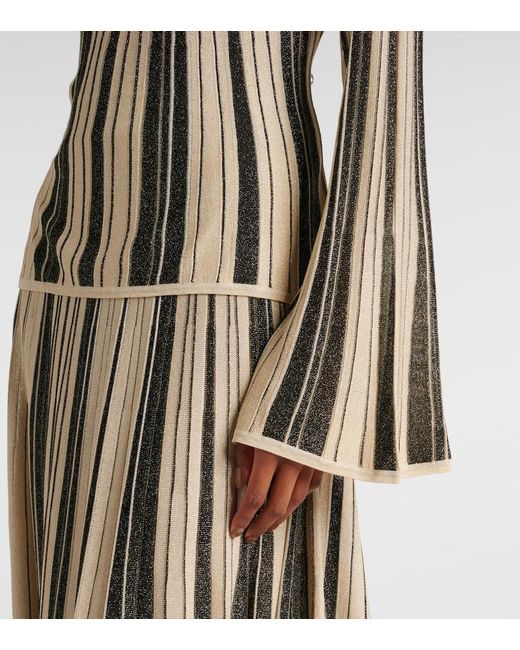 Zimmermann Black Striped Top
