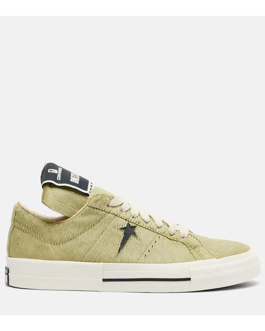 Rick Owens Metallic X Converse Drkshdw Sneakers One Star Pro Ox
