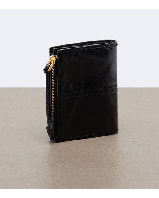Prada Black Small Leather Wallet