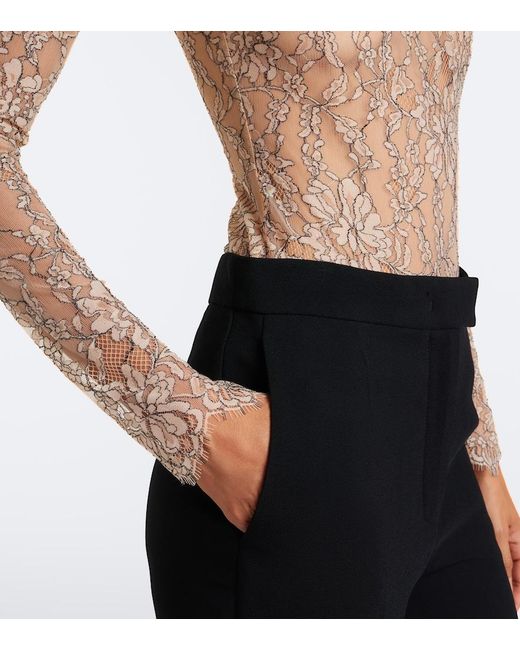 Valentino White Lace Bodysuit