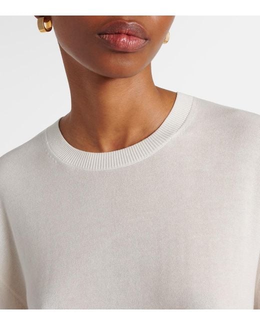 Pull Oversize Totême en coloris White