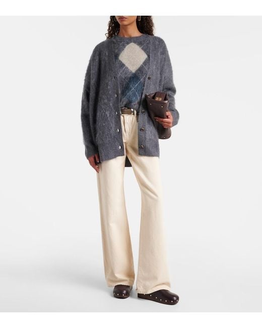 Lisa Yang Gray Elaria Cashmere Cardigan