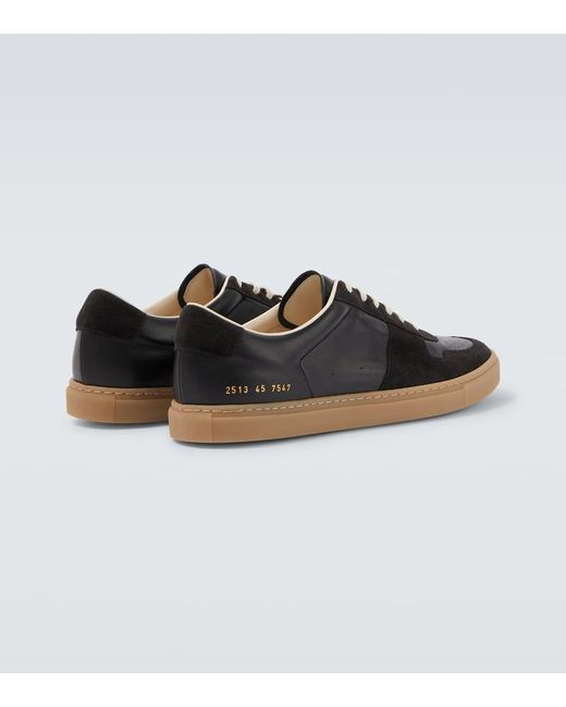 Baskets Achilles En Cuir Et Daim Common Projects pour homme en coloris Black