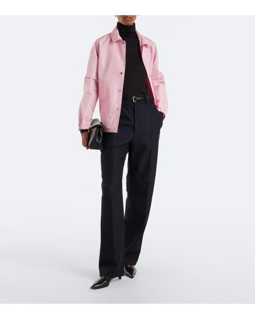 Jil Sander Black Jersey Turtleneck Top