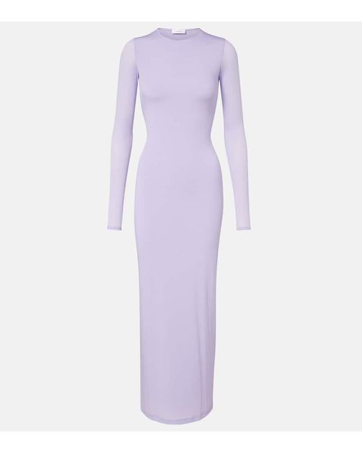 Wardrobe NYC Purple Jersey Maxi Dress
