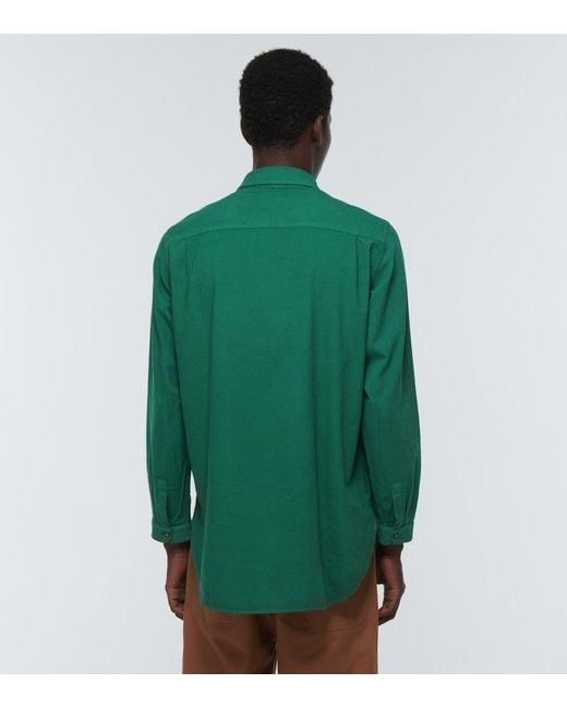 Adish Green X The Inoue Brothers Cotton Shirt for men