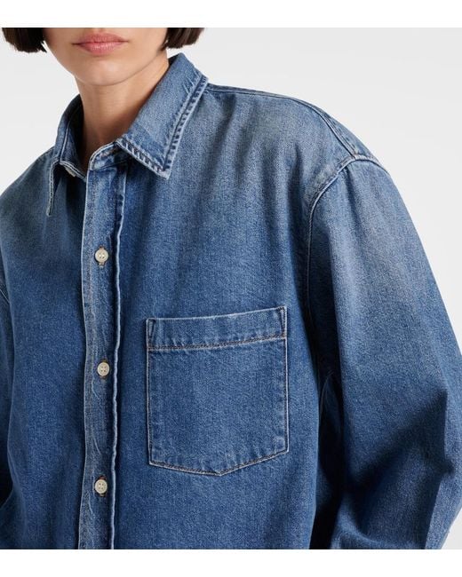 Citizens of Humanity Blue X Argent Harris Denim Shirt