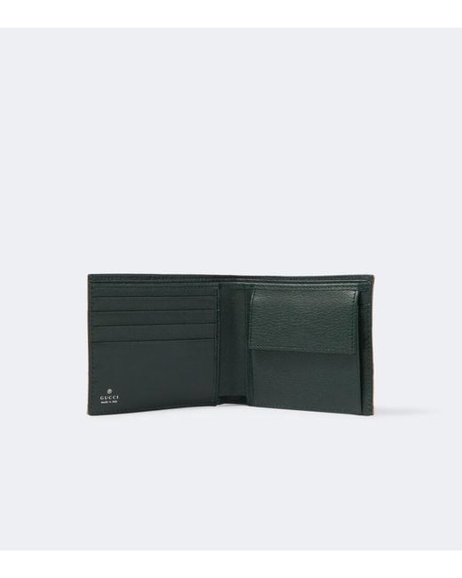 Gucci Natural Essence Classic Gg Canvas Wallet for men