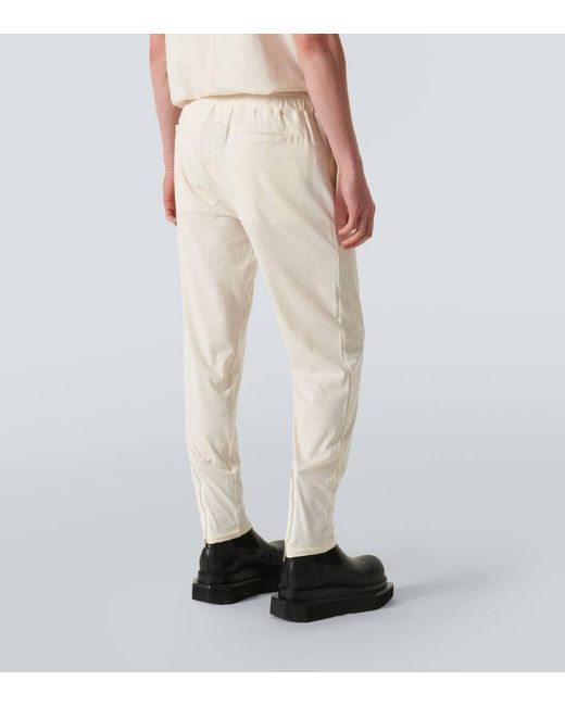 Pantalones deportivos de algodon Rick Owens de hombre de color Natural