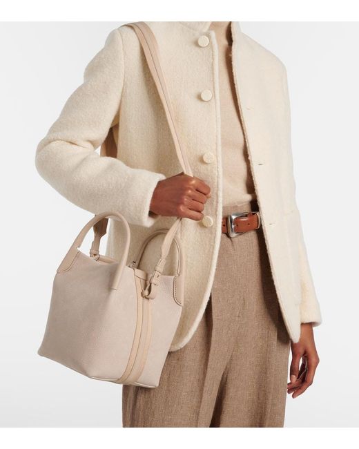 Bolso Saco Bale Small De Piel Loro Piana de color Natural
