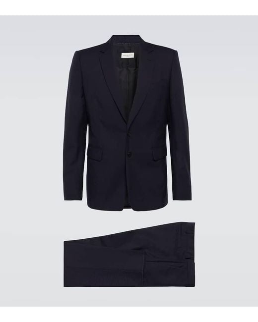 Dries Van Noten Anzug Aus Wolle in Blue für Herren