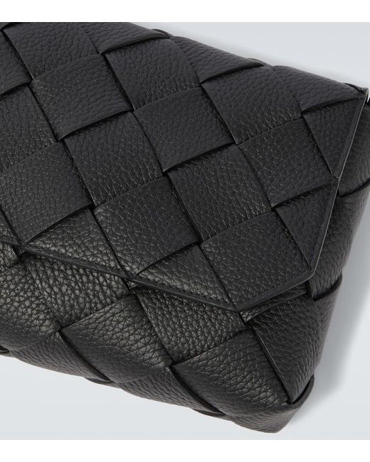 Bottega Veneta Black Diago Bag for men