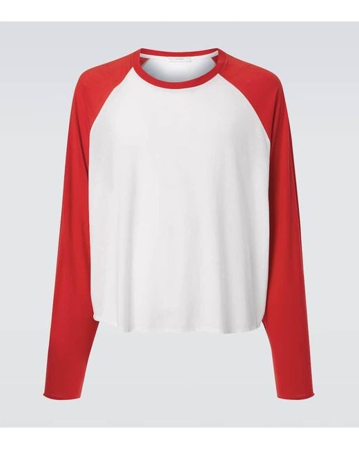 The Row Jameson Cotton Jersey T-Shirt in Red for Men | Lyst