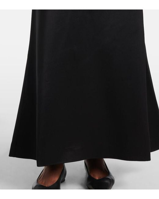 FFORME Black Devora Deconstructed Maxi Dress