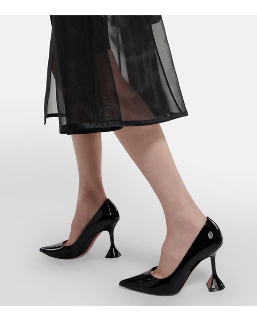 AMINA MUADDI Black Ami Leather Pumps