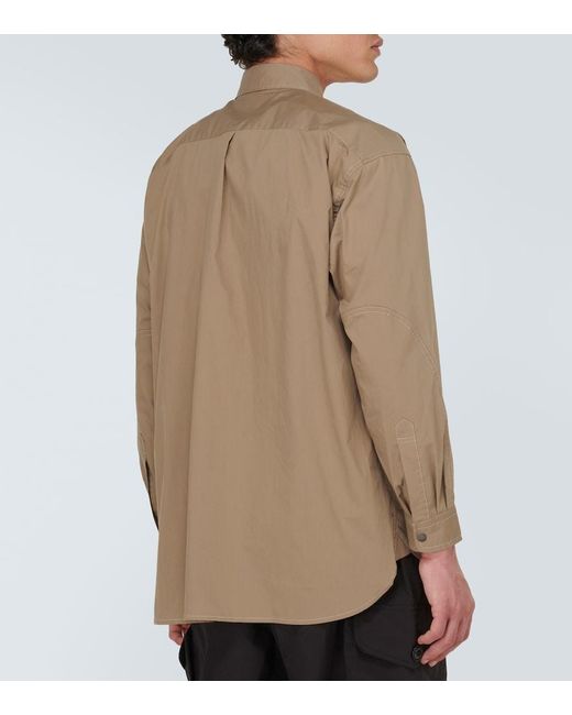 And Wander Natural Cotton-Blend Field Jacket for men