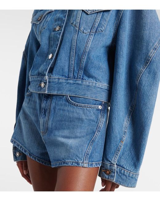 Givenchy Blue Cocoon Denim Jacket