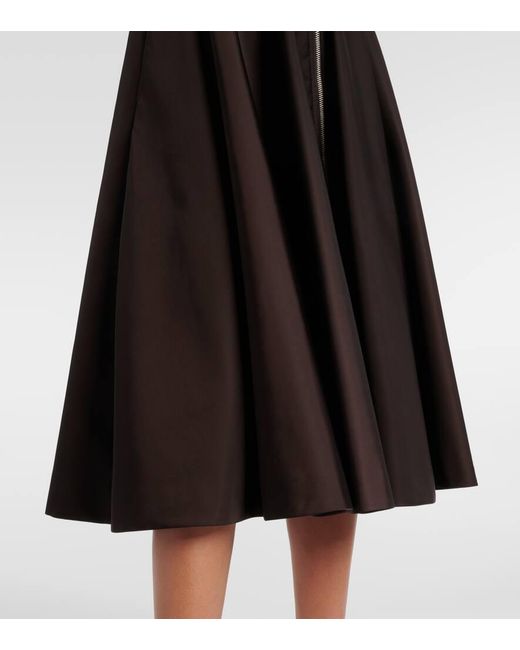 Prada Black Re-Nylon Midi Skirt
