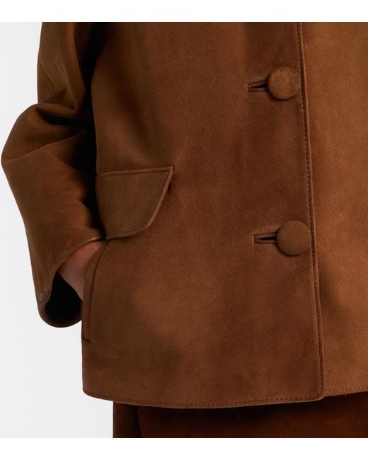 Prada Brown Suede Jacket