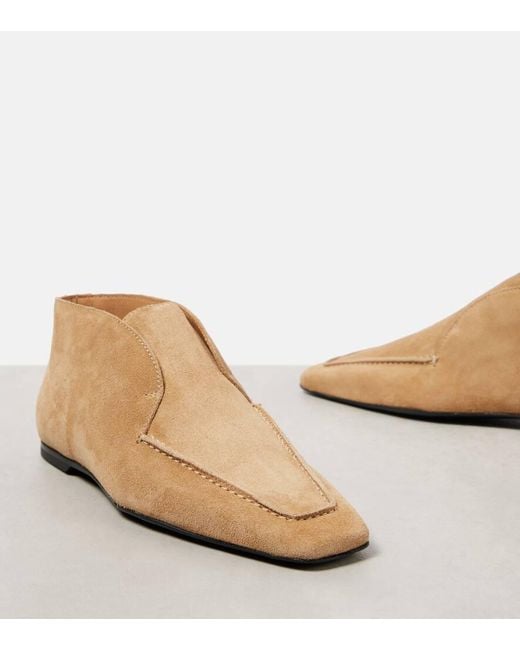 Totême  Natural Desert Suede Boots