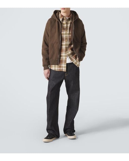 Sudadera Jumbo De Jersey De Algodon Visvim de hombre de color Brown