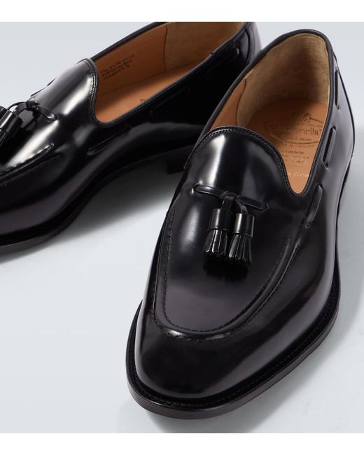 Church's Black Kingsley Leather Loafers for men