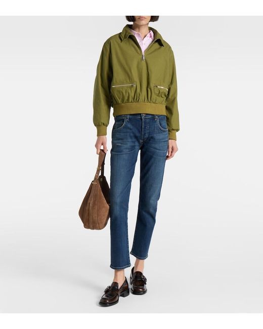 Citizens of Humanity Blue Emerson Mid-Rise Slim Jeans