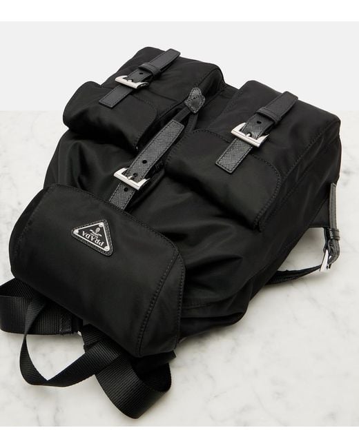 Prada Black Re-Nylon Small Backpack