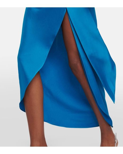 Gonna Midi Elisabetta di Jonathan Simkhai in Blue