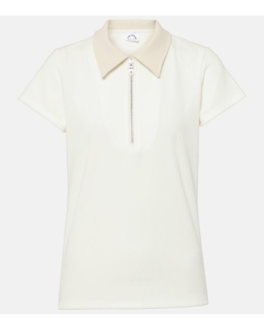 The Upside White Rodeo Indi Polo Shirt