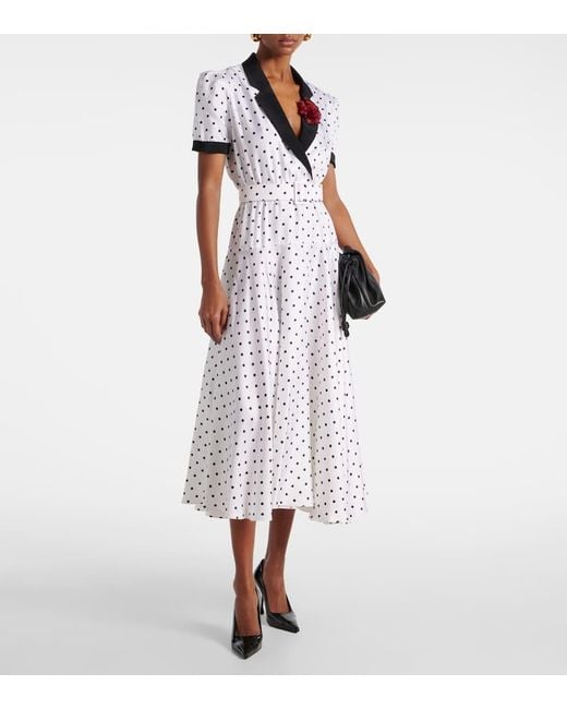 Abito Midi di Rodarte in White