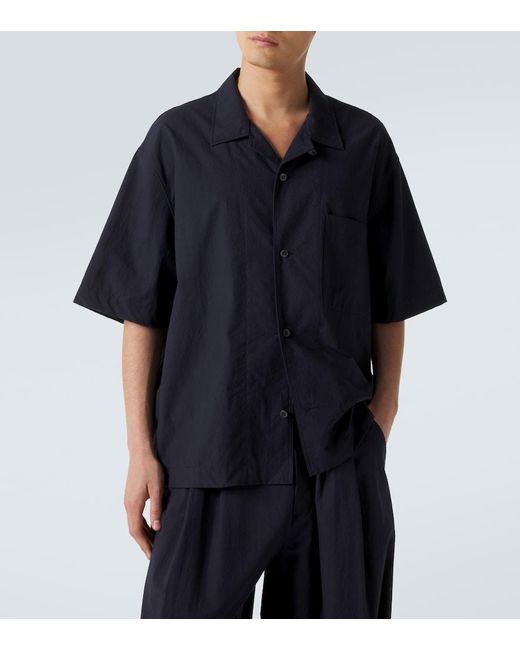 Studio Nicholson Blue Agios Cotton Shirt for men