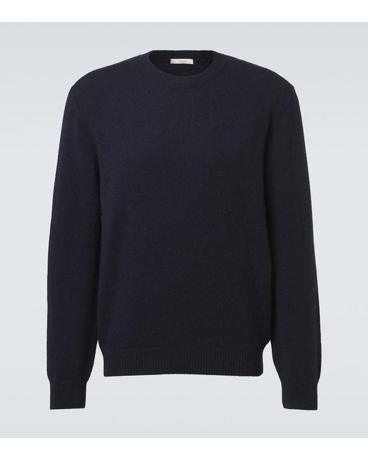 The Row Blue Cyrus Cashmere And Alpaca Sweater for men
