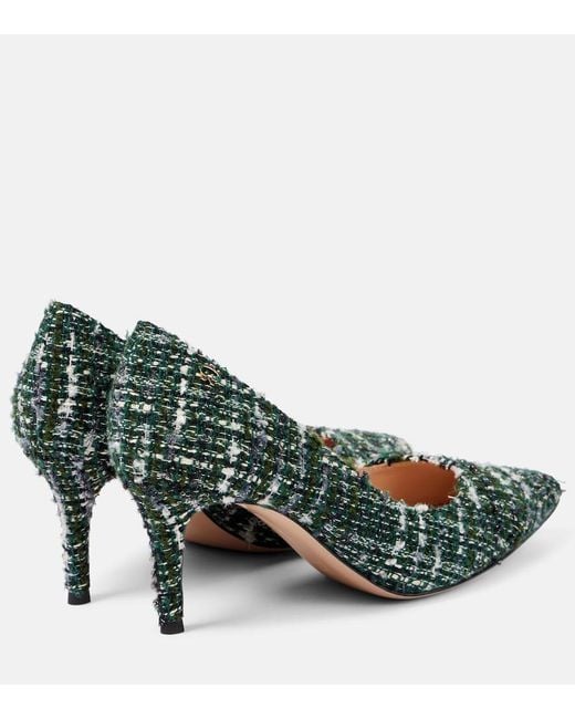 Gianvito Rossi Green 70 Boucle Pumps