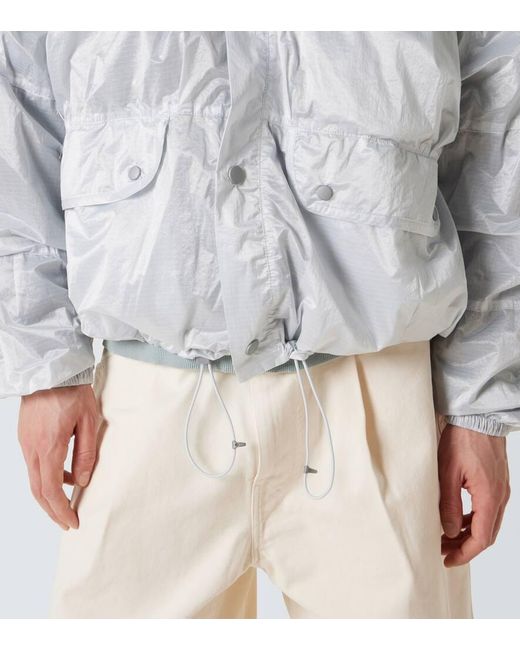 Our Legacy Gray Exhale Technical Ripstop Jacket for men