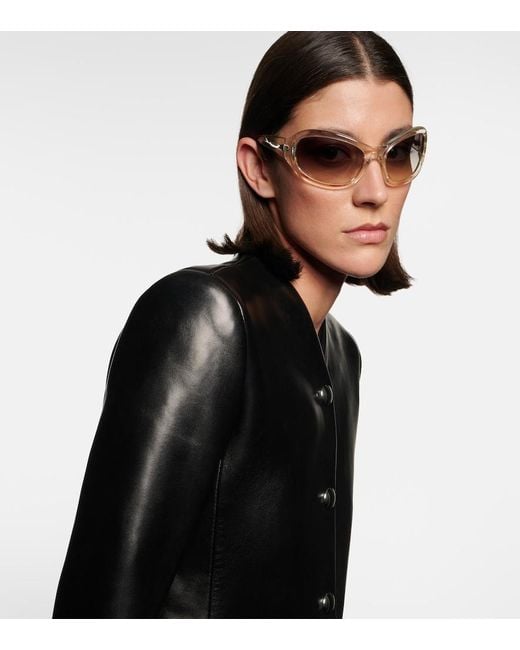 KHAITE X Oliver Peoples 1967C Oversized Sunglasses | Lyst