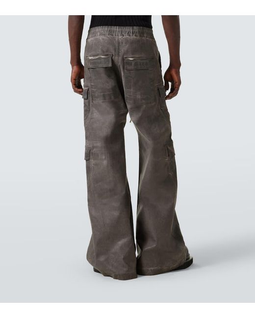 Rick Owens Oversize-Cargohose Bela in Gray für Herren