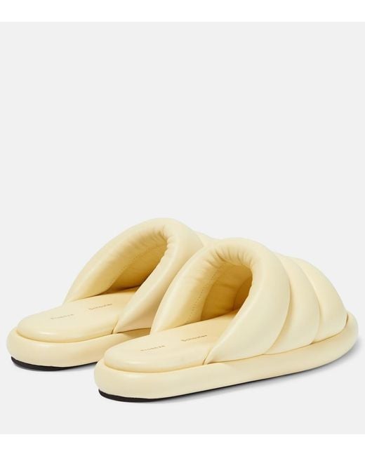 Proenza Schouler Natural Pipe Group Slide Sandal
