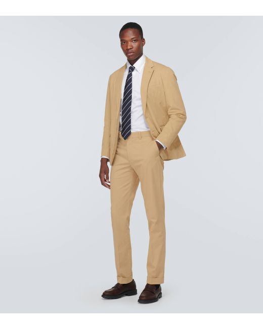 Blazer en coton melange Polo Ralph Lauren pour homme en coloris Natural