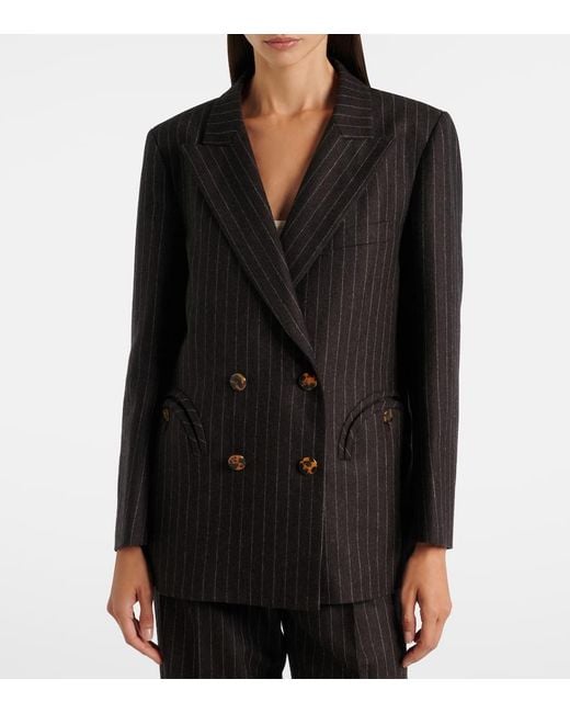 Blazer Everynight En Laine Et Cachemire Blazé Milano en coloris Black