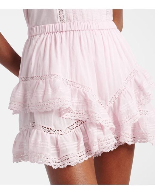 Shorts Geana di Isabel Marant in Pink