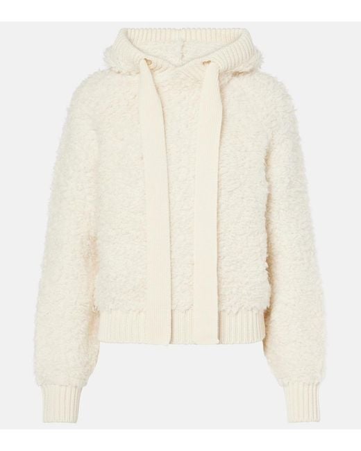 Jet Set Natural Jennifer Wool-Blend Hoodie