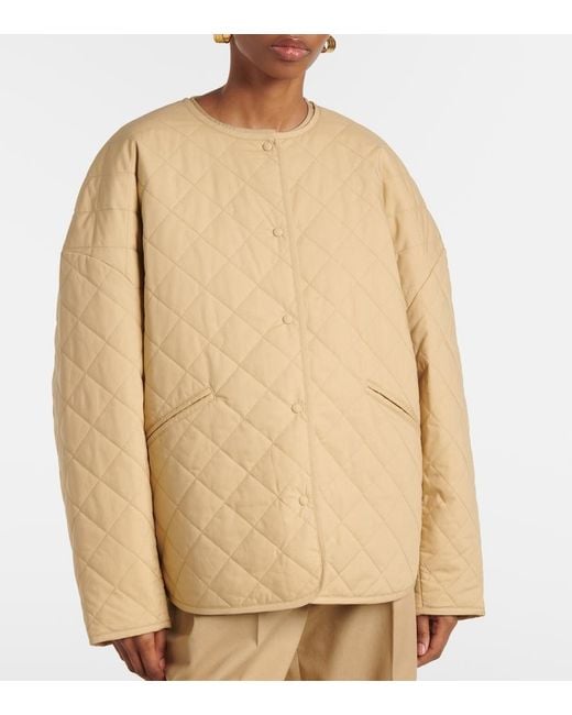 Totême  Natural Quilted Jacket